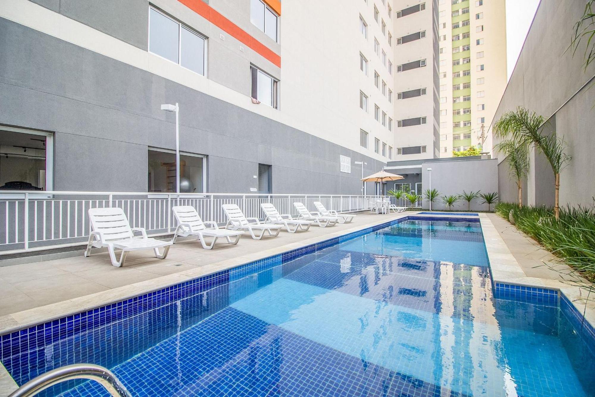 Charmoso Studio No Bras Com Piscina - Metro Bras São Paulo Extérieur photo