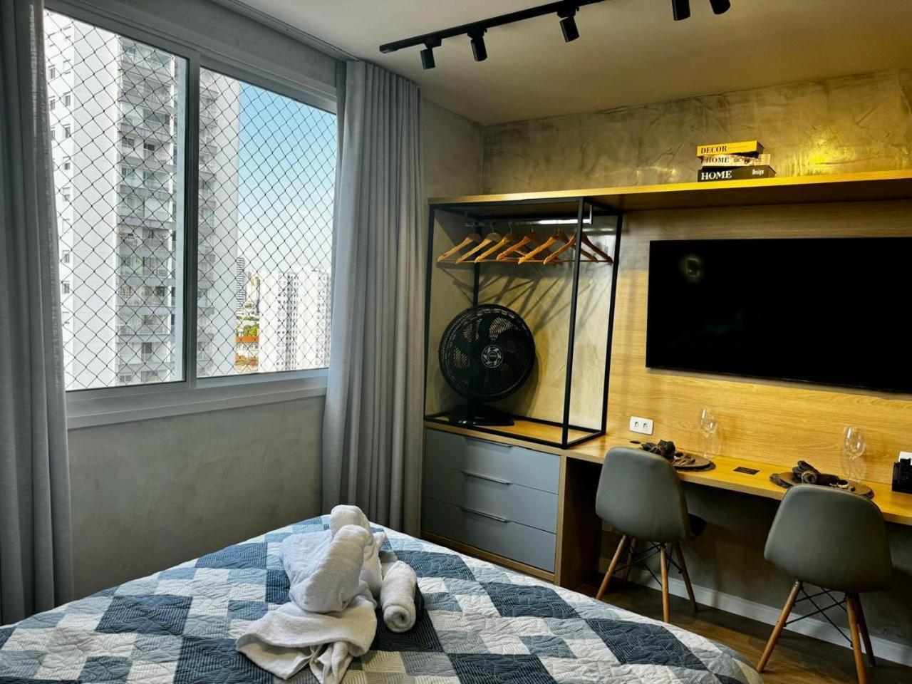 Charmoso Studio No Bras Com Piscina - Metro Bras São Paulo Extérieur photo